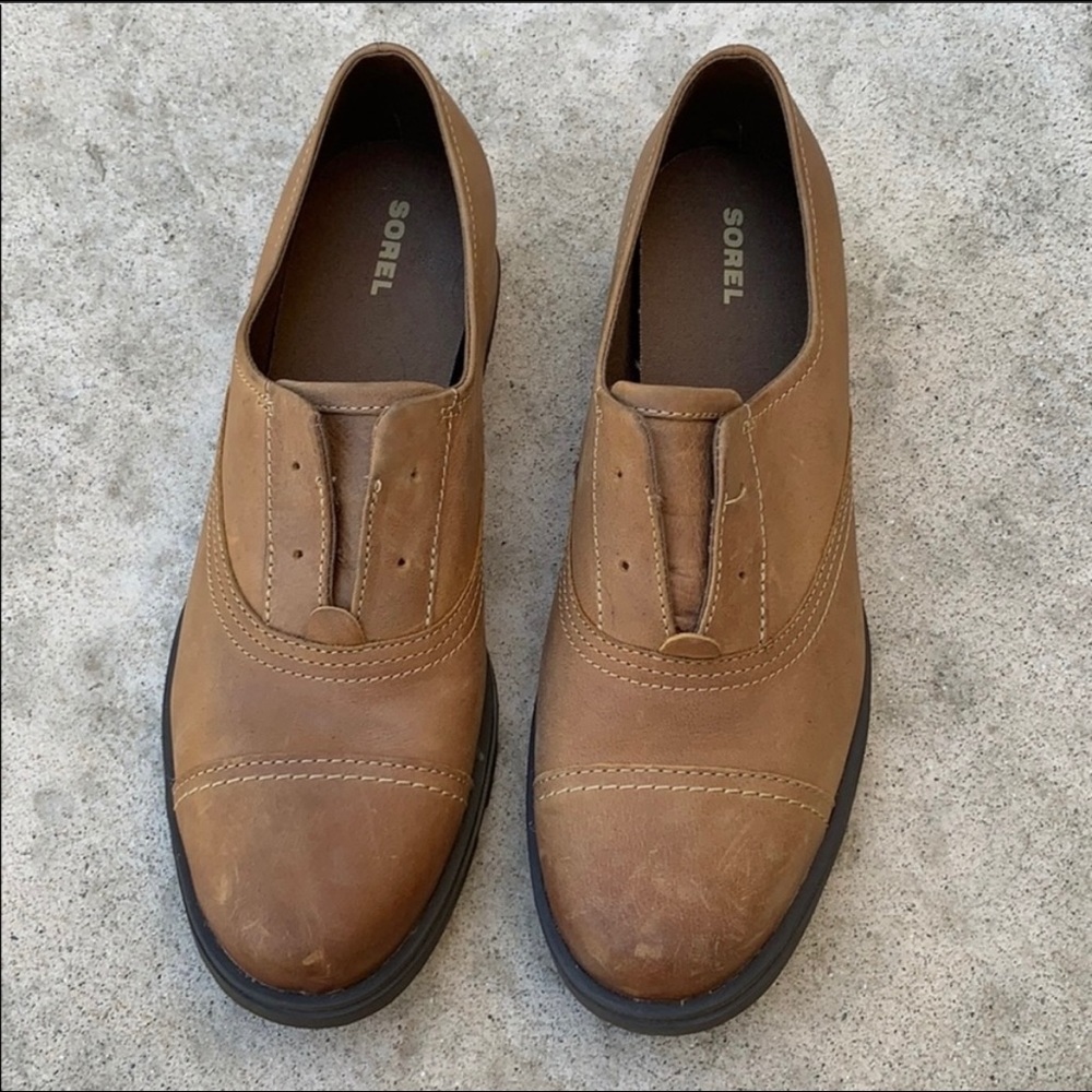 Sorel Major Oxford Shoe Tan Women’s Size 10